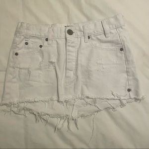 One Teaspoon Junk Yard Denim Skirt